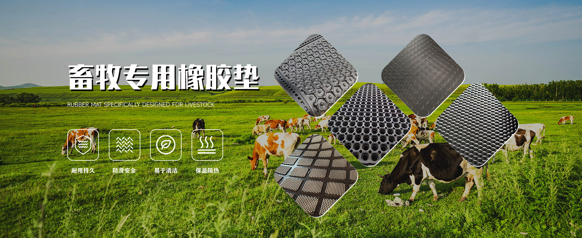 牛马橡胶垫_猪舍橡胶垫_畜牧防滑垫_飞机轮挡-青岛云兴科技材料有限公司